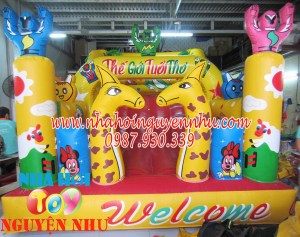 Nhà Hơi Nhà Phao Trong Nhà MS-022